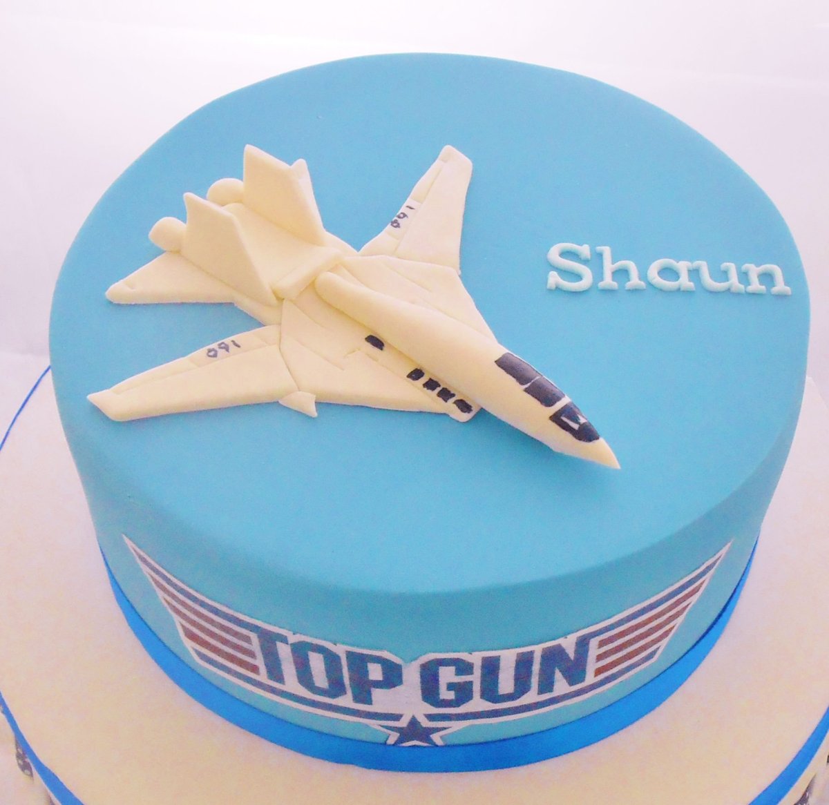 Торт с истребителем