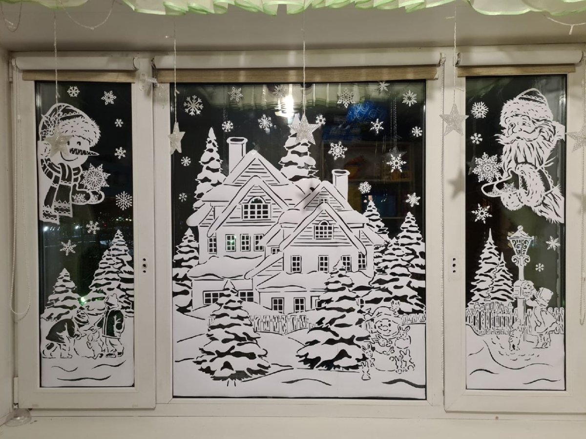 Украшения на окна