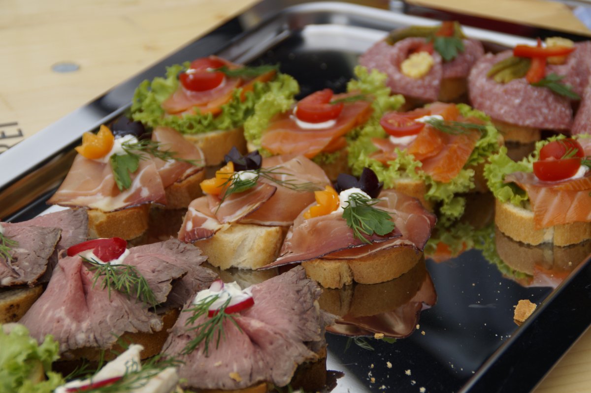 Бутерброды на праздничный стол