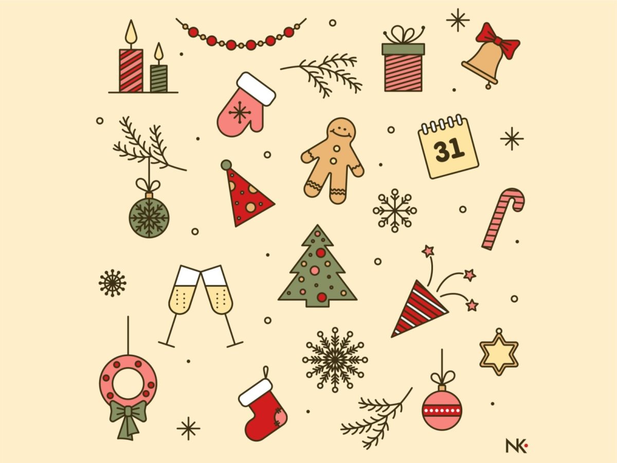 Маленькие новогодние рисуночки