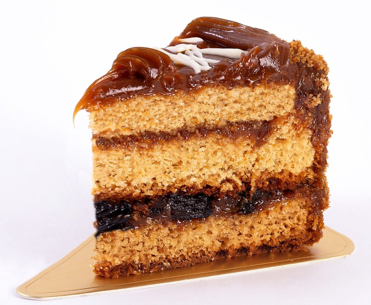 Торт с вареной сгущенкой