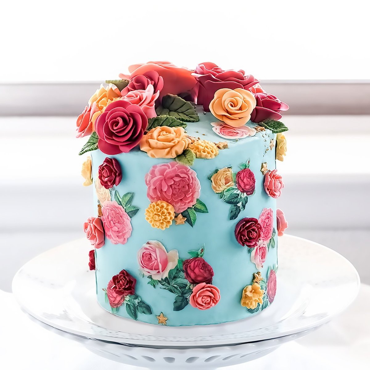 Свадебный торт в русском стиле