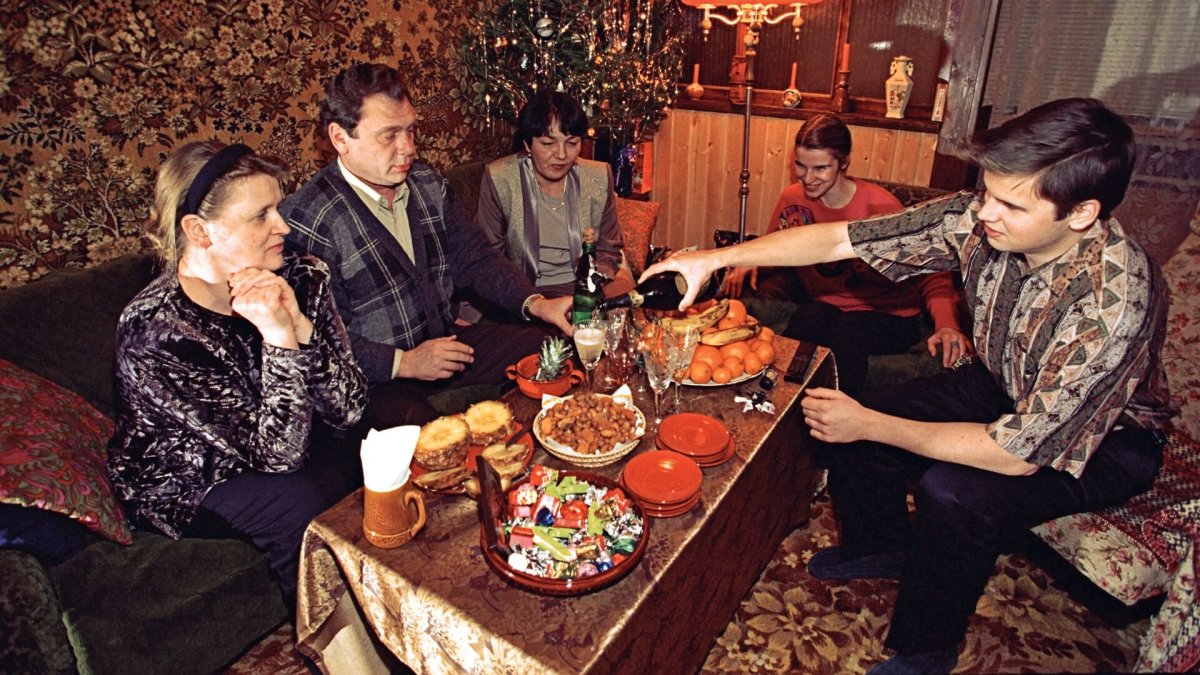 Новогоднее застолье