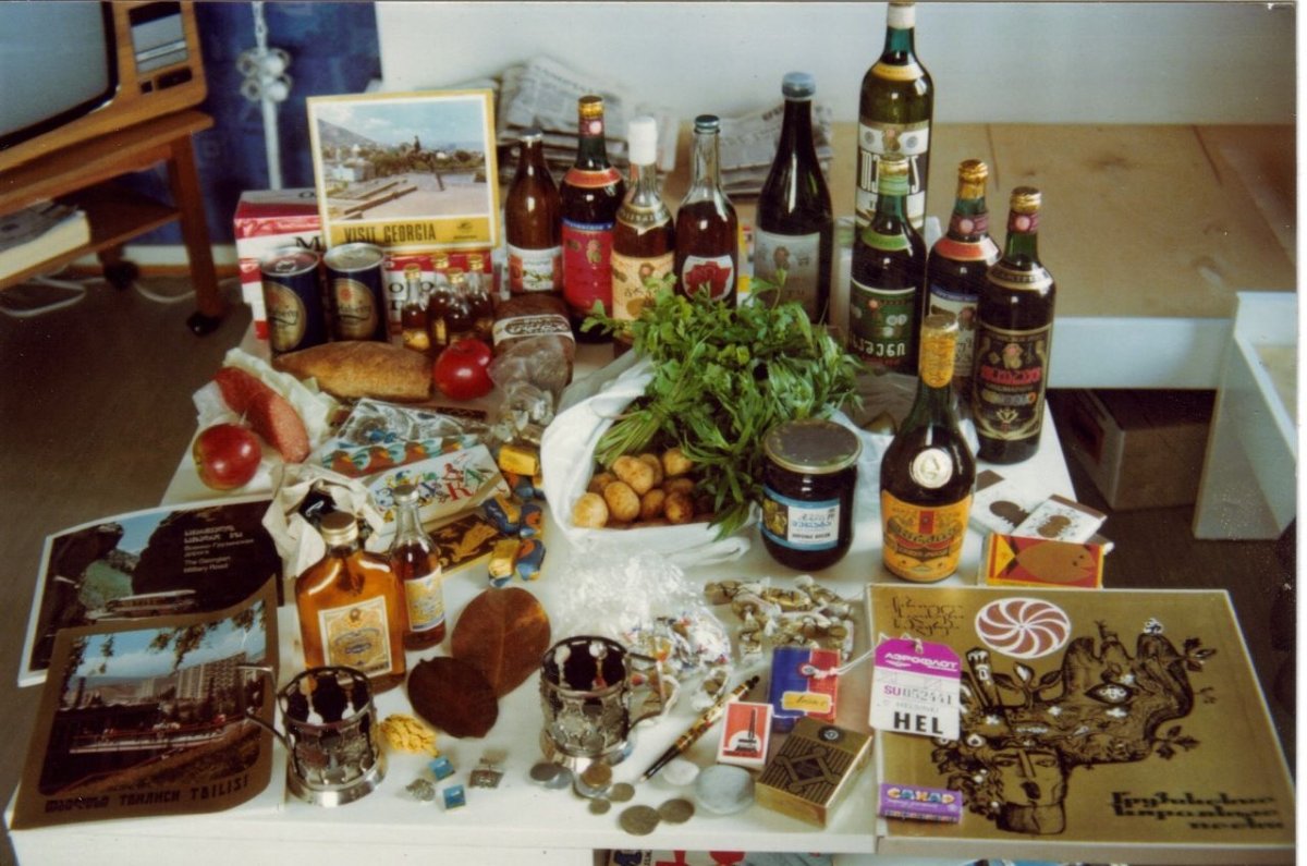 Навогодние застолье в СССР