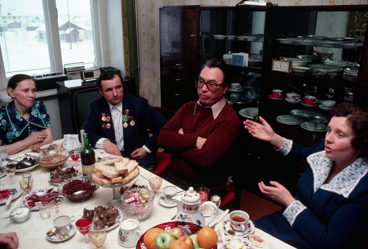 Еда на новый год в России