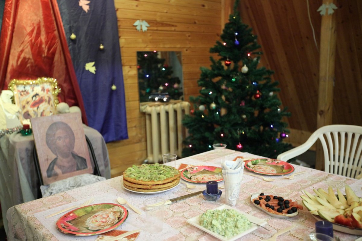 Навогодние застолье в СССР