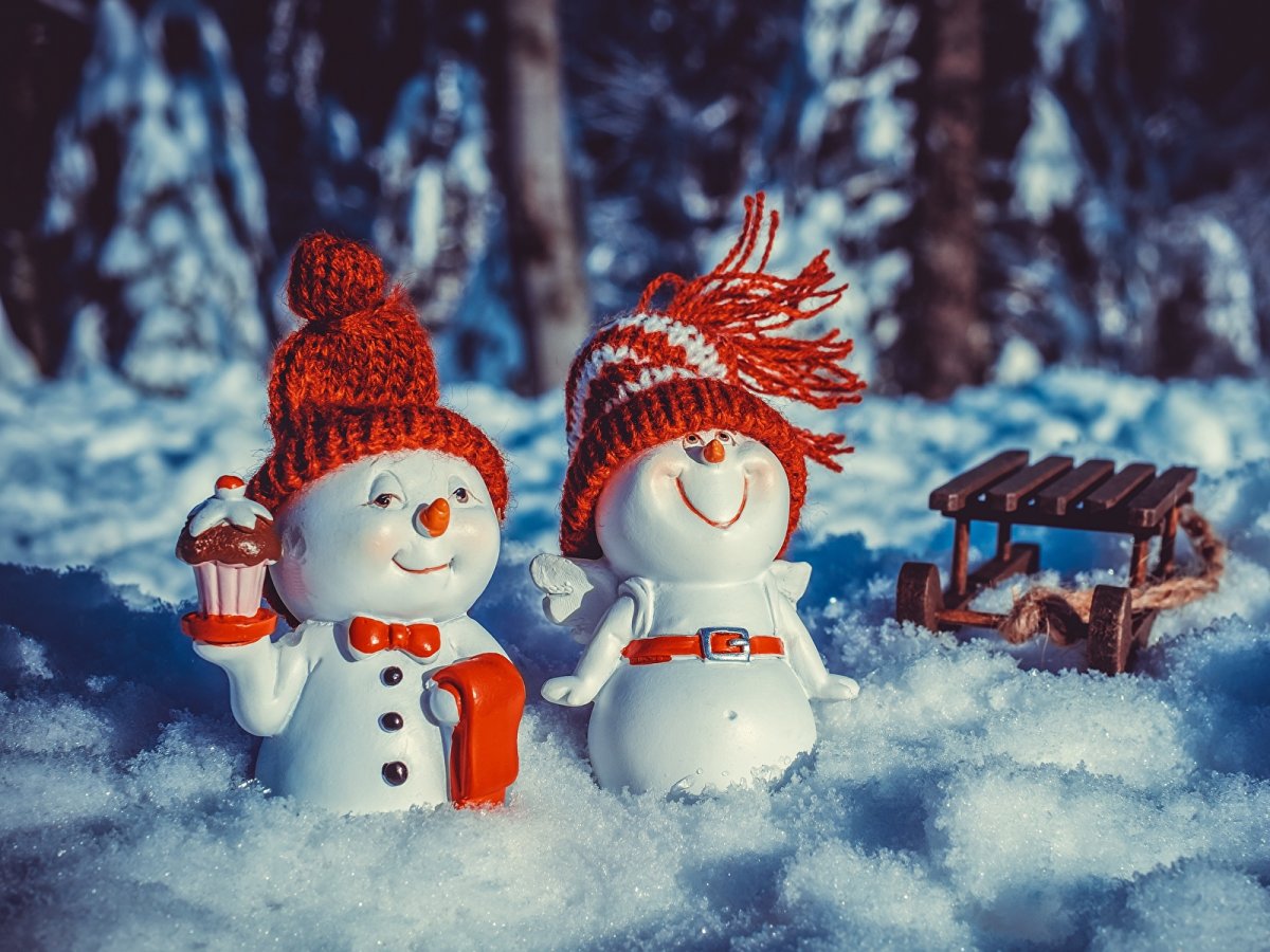 Новогодние открытки для детей