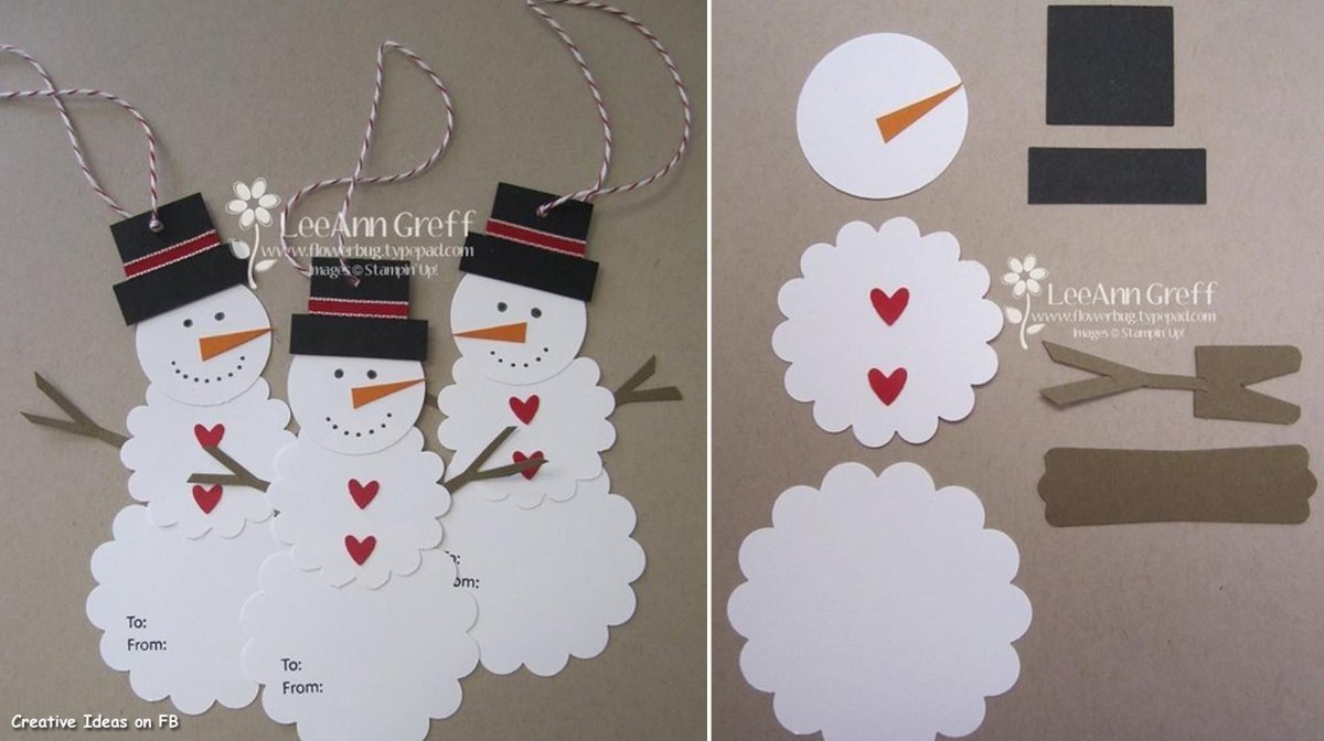 Снеговики из носков