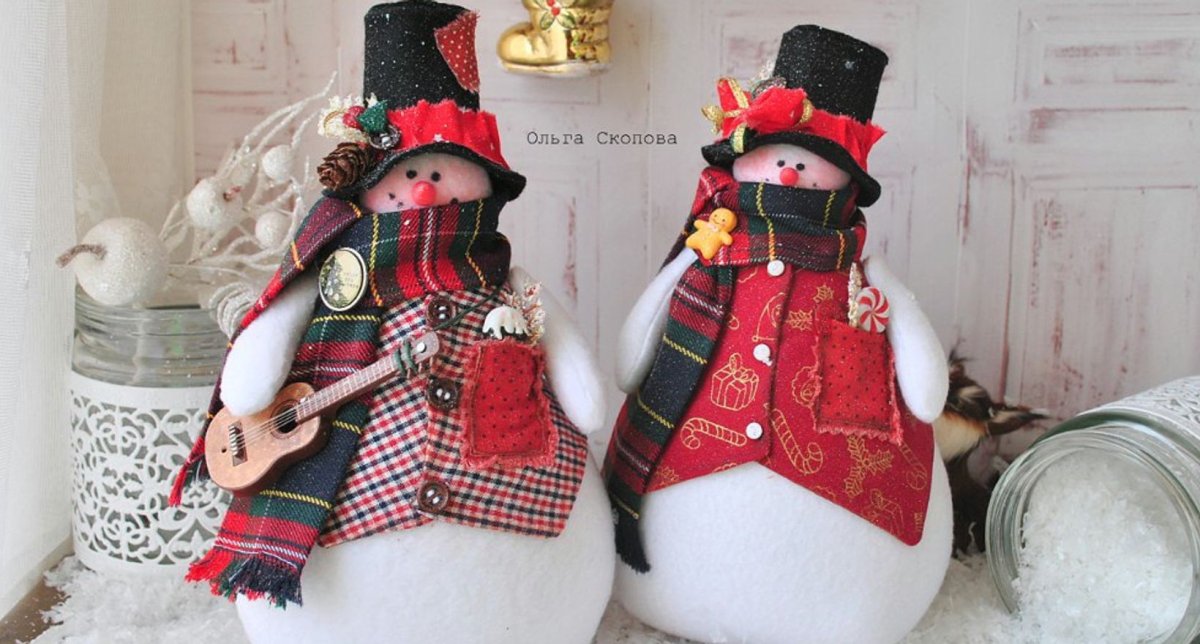 Аппликация натновый год