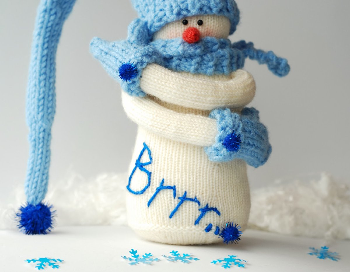 Поделка Снеговик