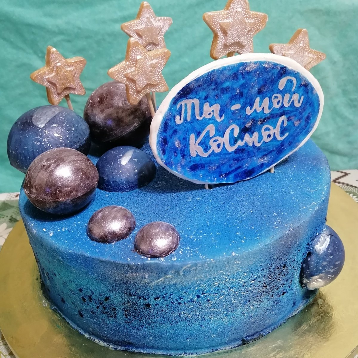 Декор торта для мужчины