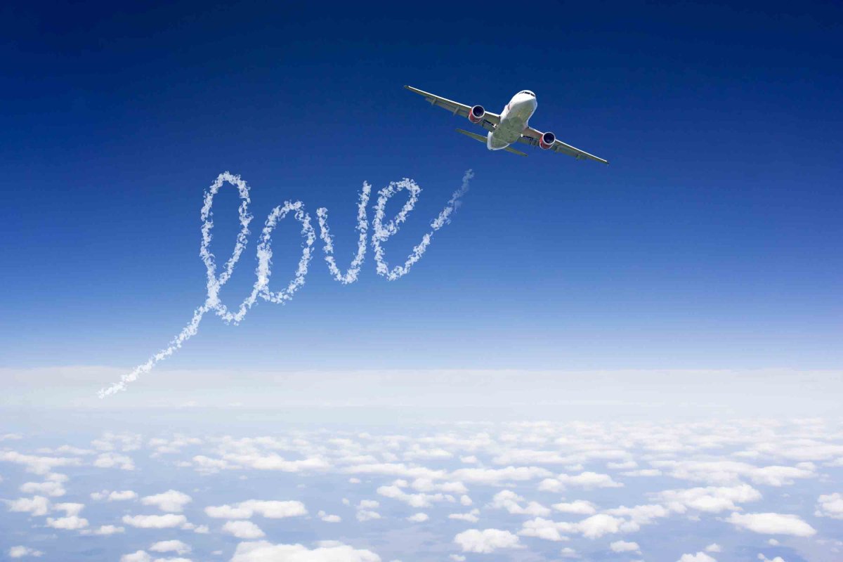 Самолет гиф