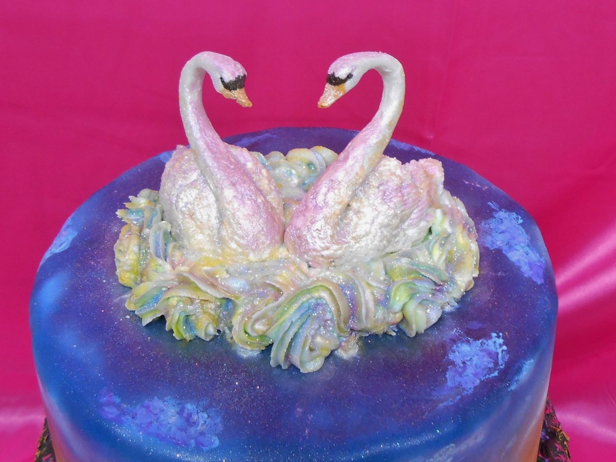 Торт Лебединая верность