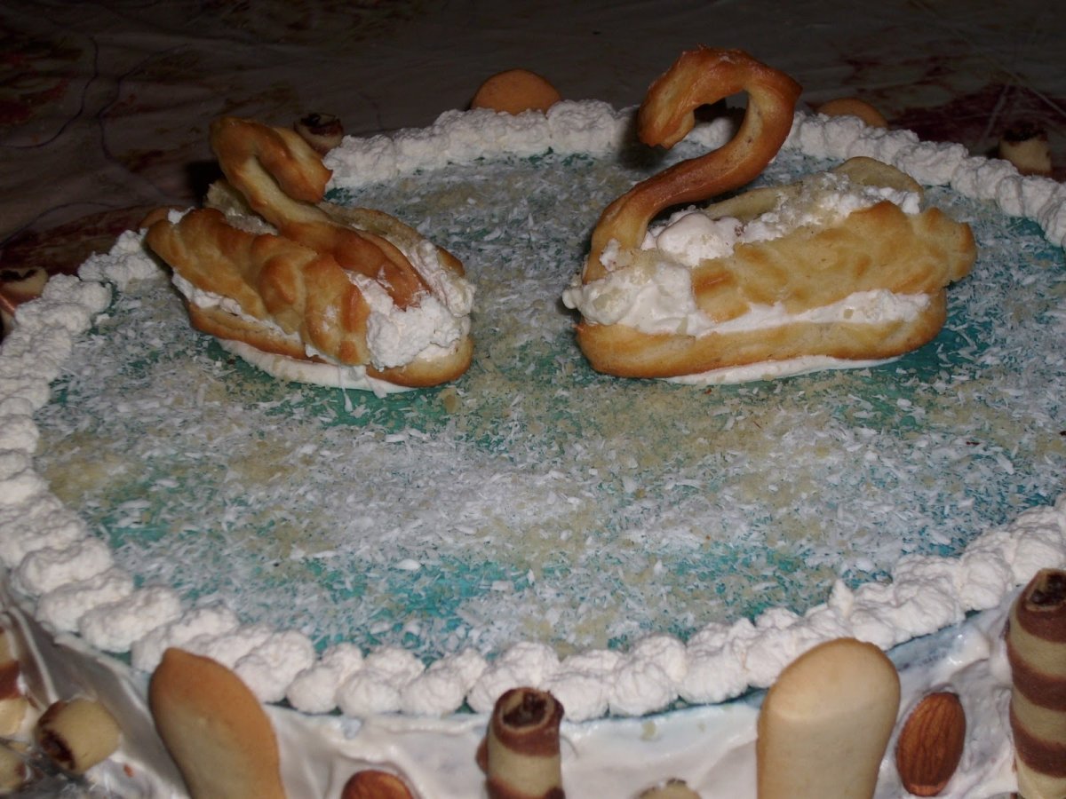 Торт Лебединая верность