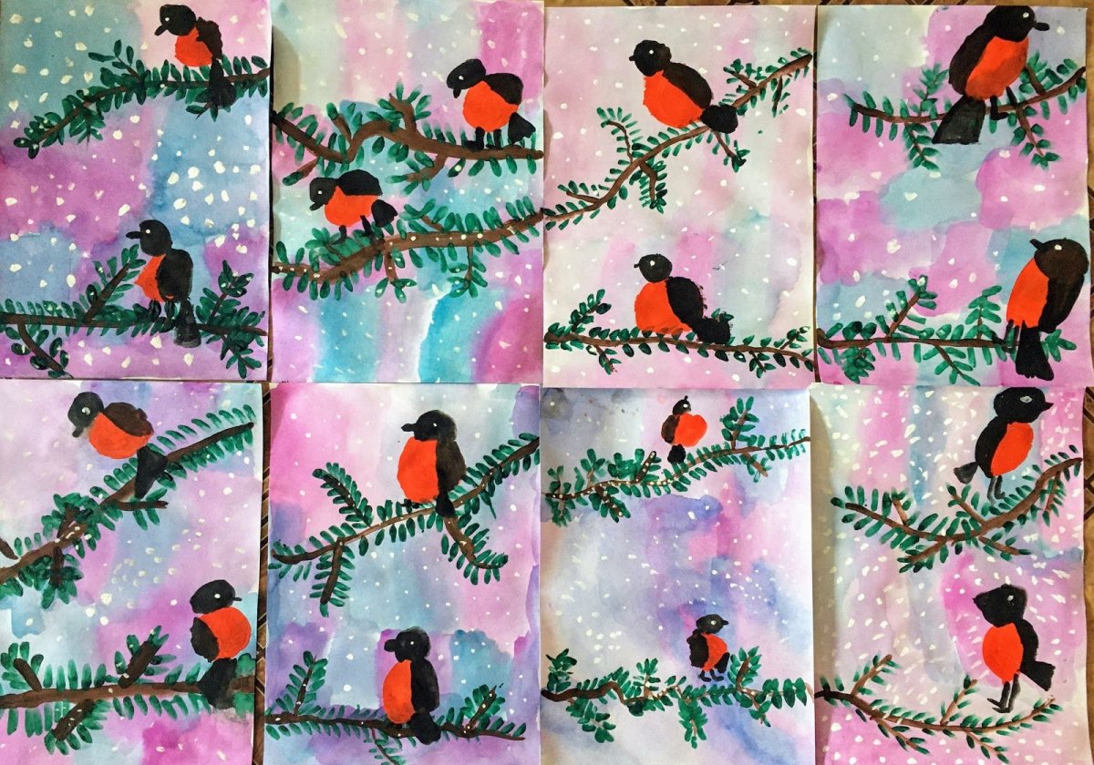 Рисование в старшей группе