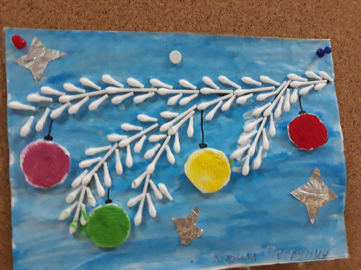 Поделки на новый год младшая группа