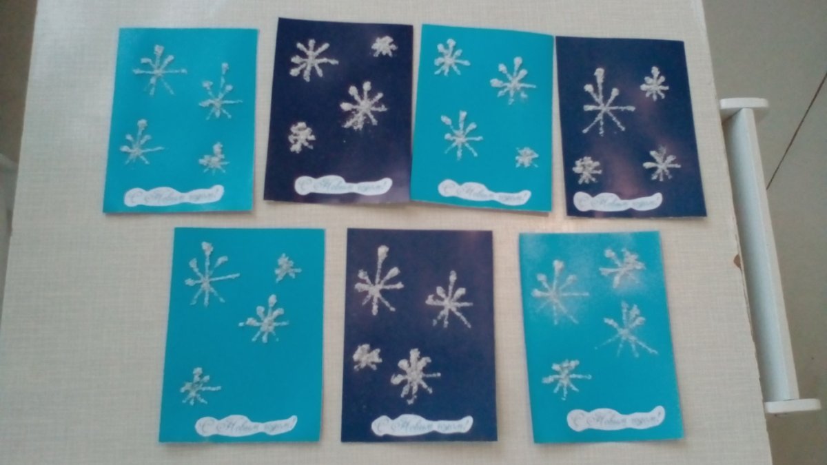 Поделки из пластилина на тему зима