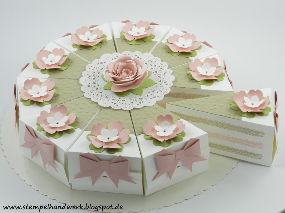 Коробочка тортик