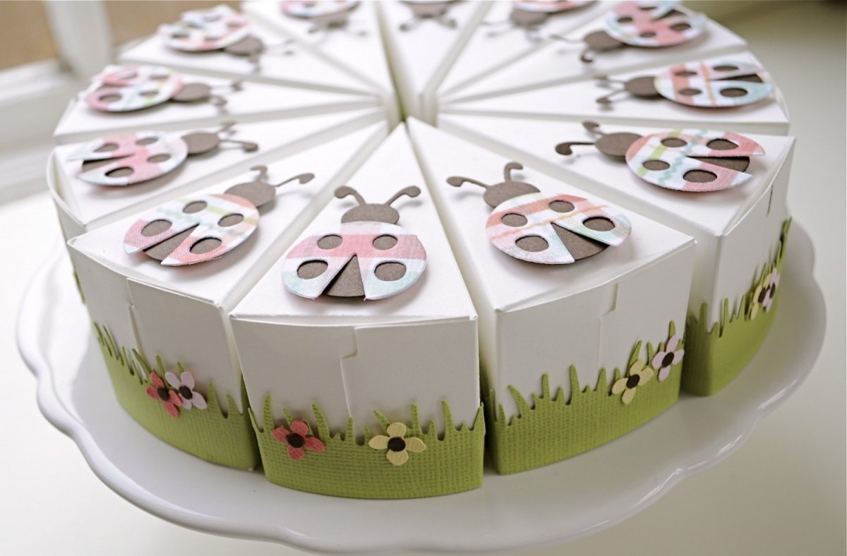 Украшения для картонного торта