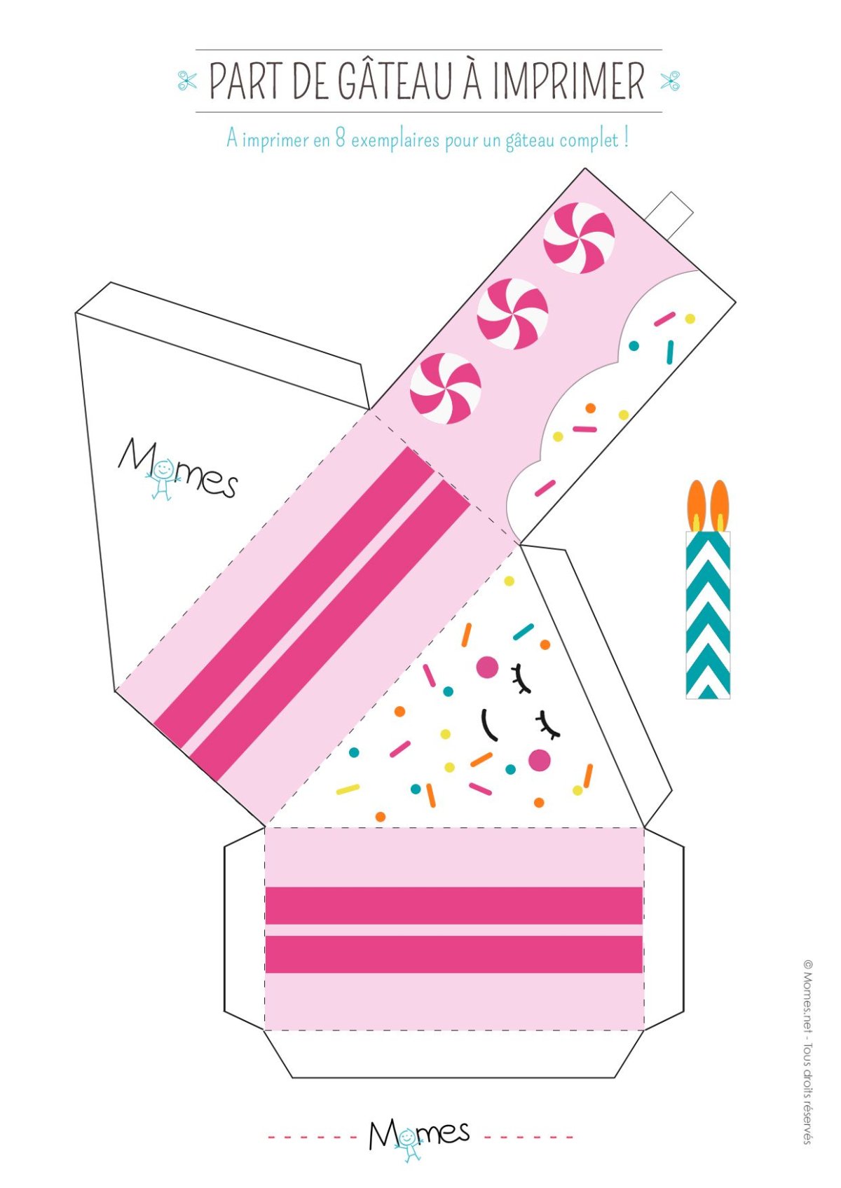 Торт вырезать из бумаги