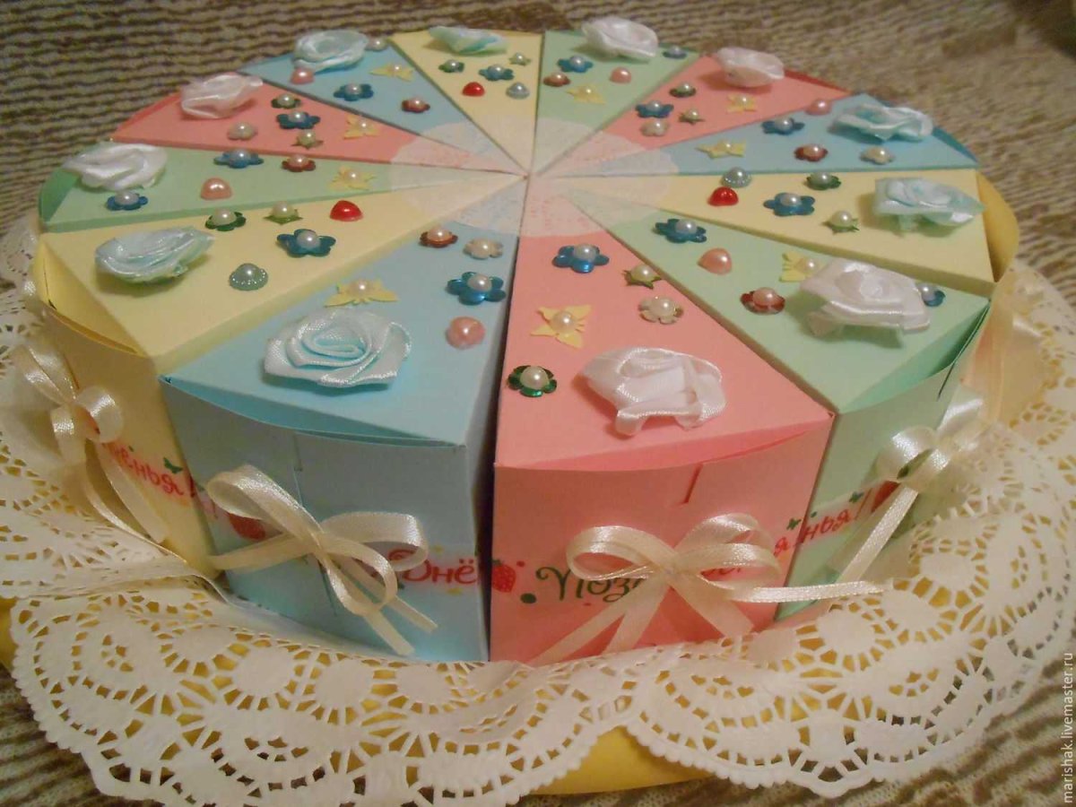 Торт с пожеланиями