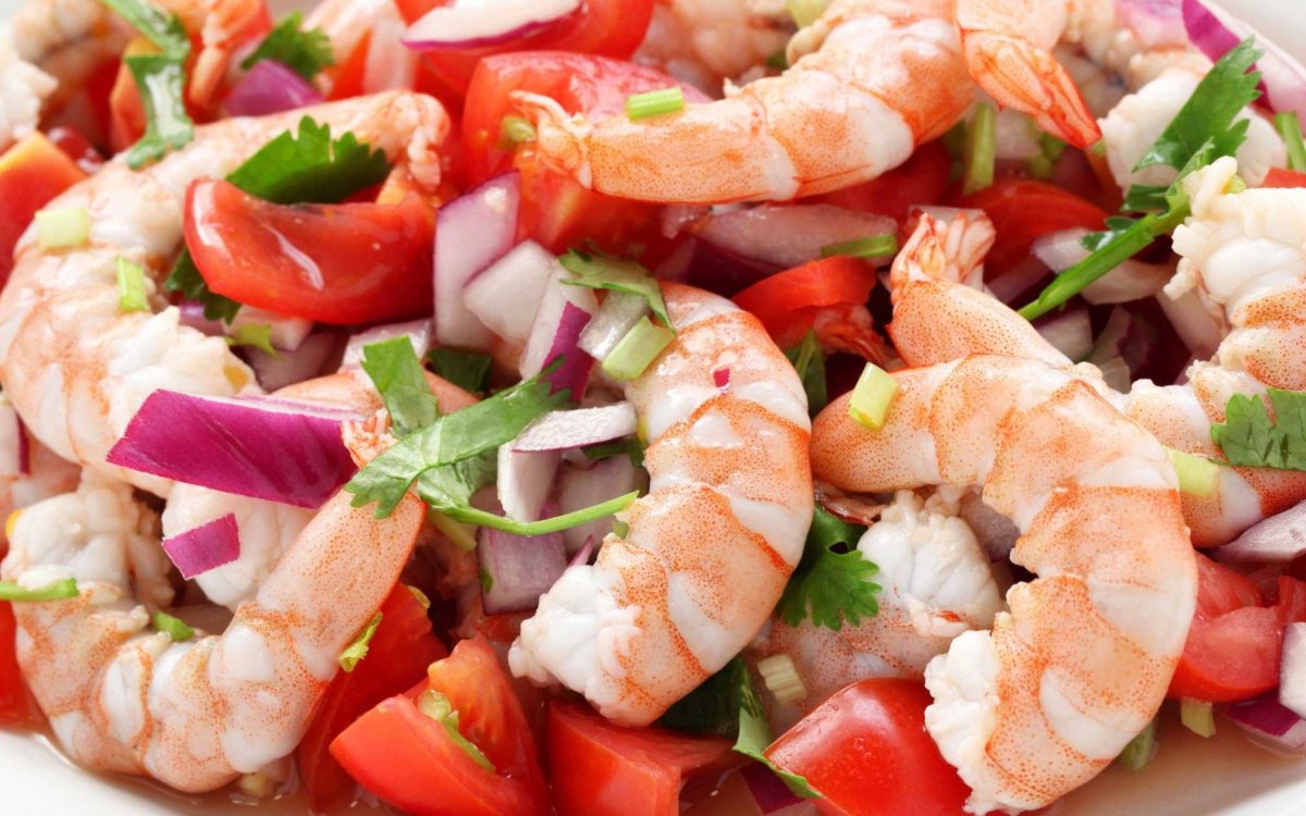 Порционные салаты на праздничный стол