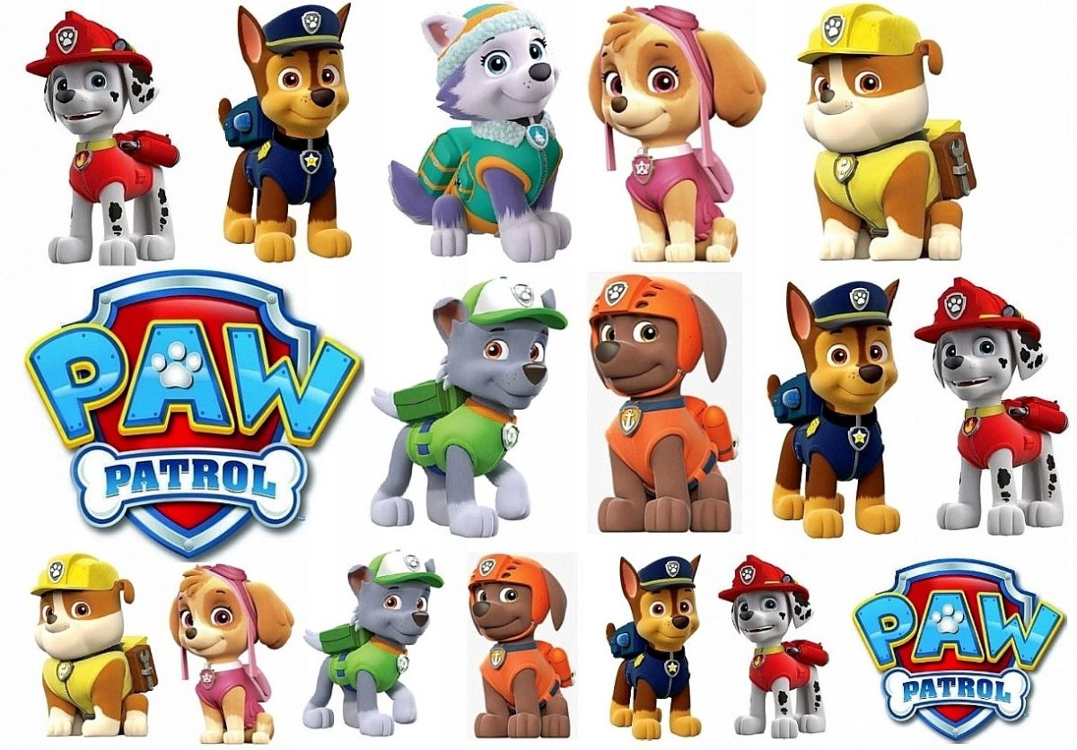 Топперы Щенячий патруль