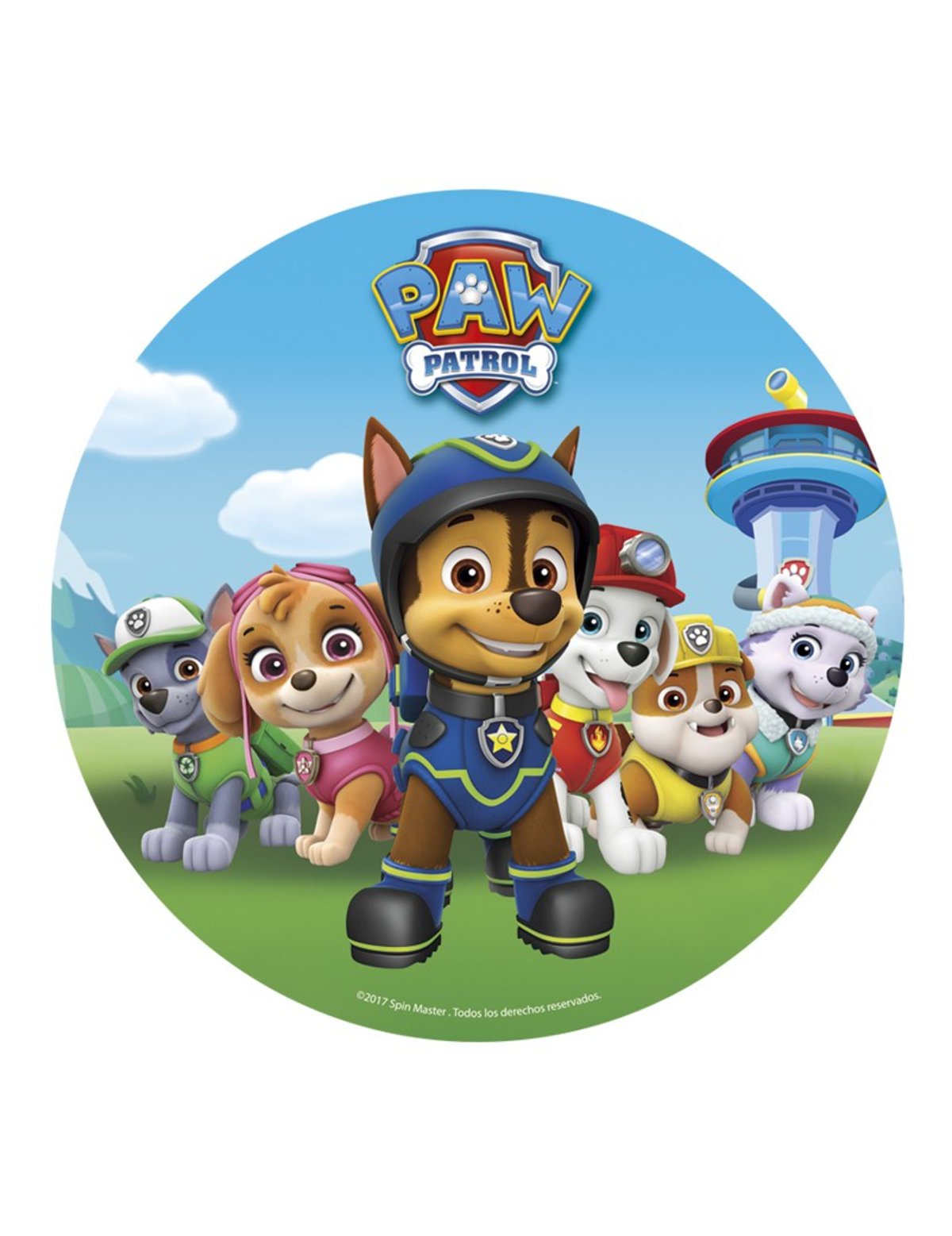 Щенячий патруль круг
