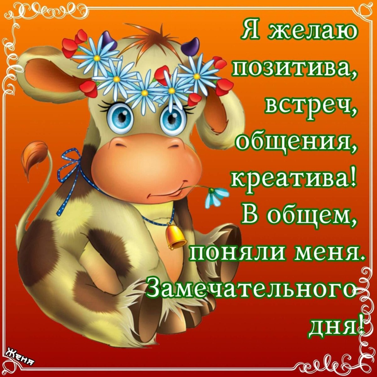 Позитивные пожелания на день