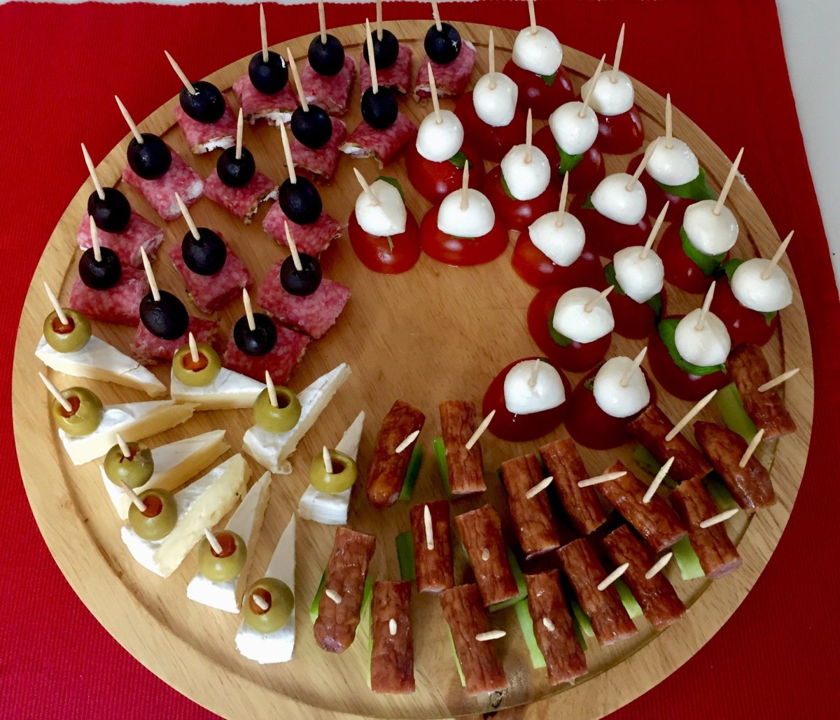 Тарелки для канапе