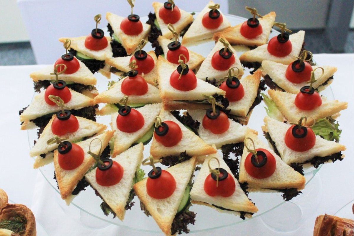 Бутерброды для фуршета