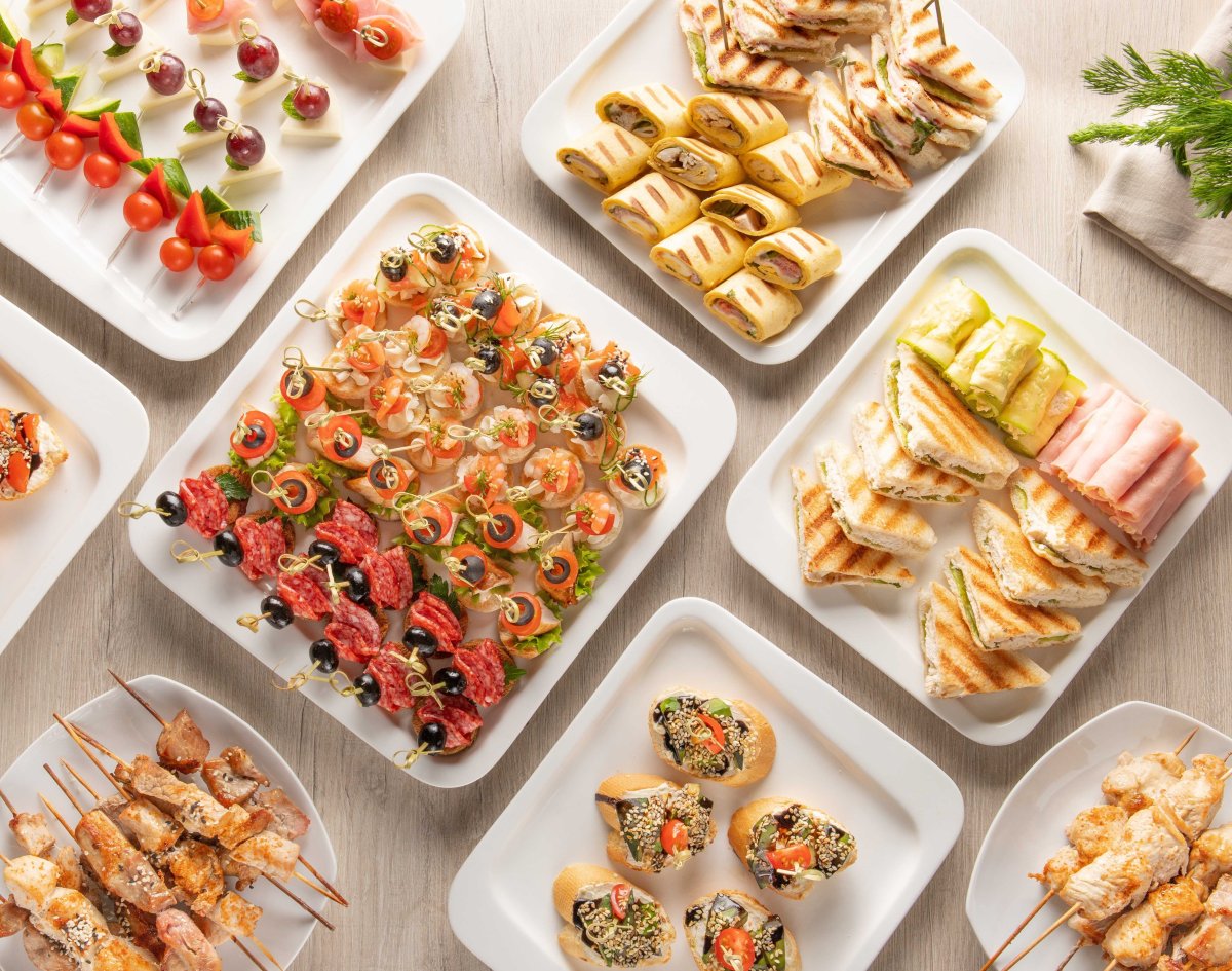 Красивые закуски для фуршета