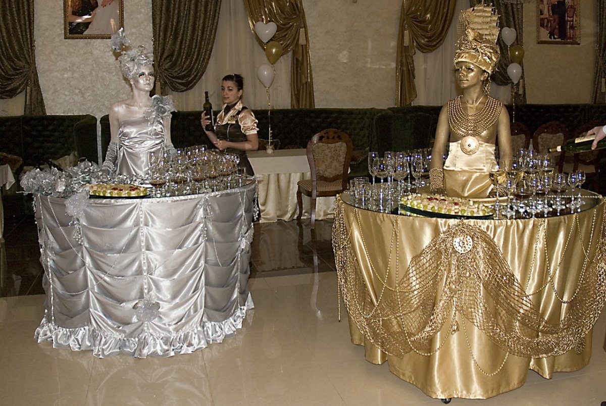 Леди Фуршет боди арт