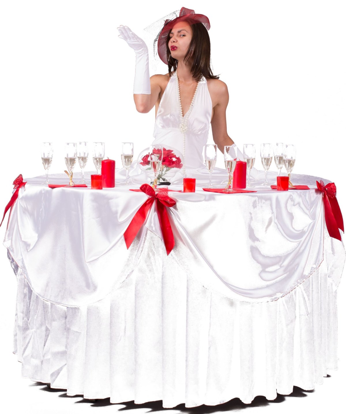 Леди Фуршет на свадьбу