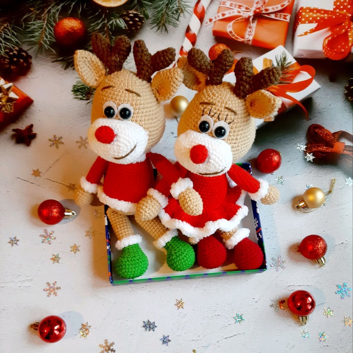 Новогодний уличный декор