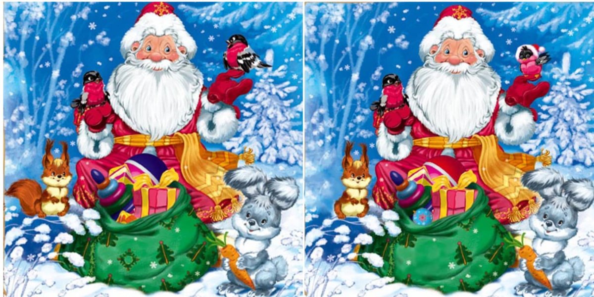 Новогодние открытки для детей