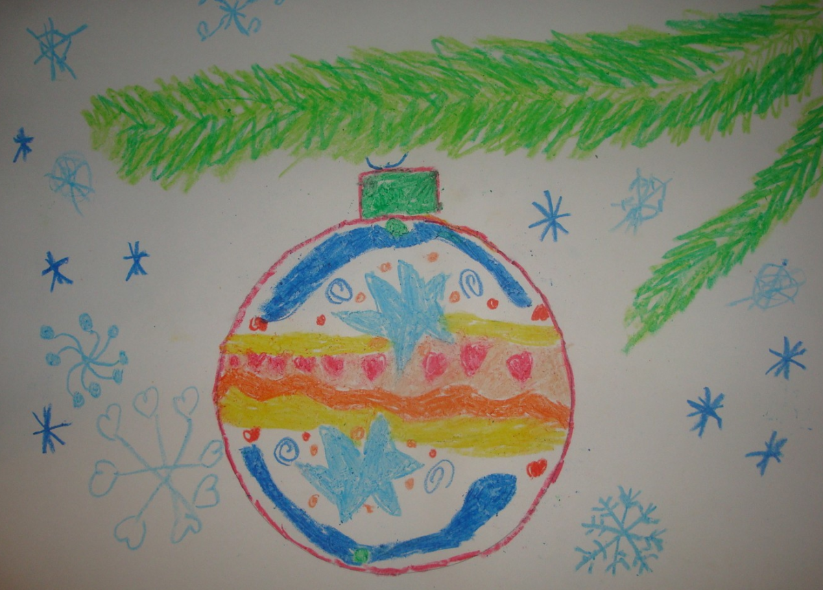 Рисование новый год