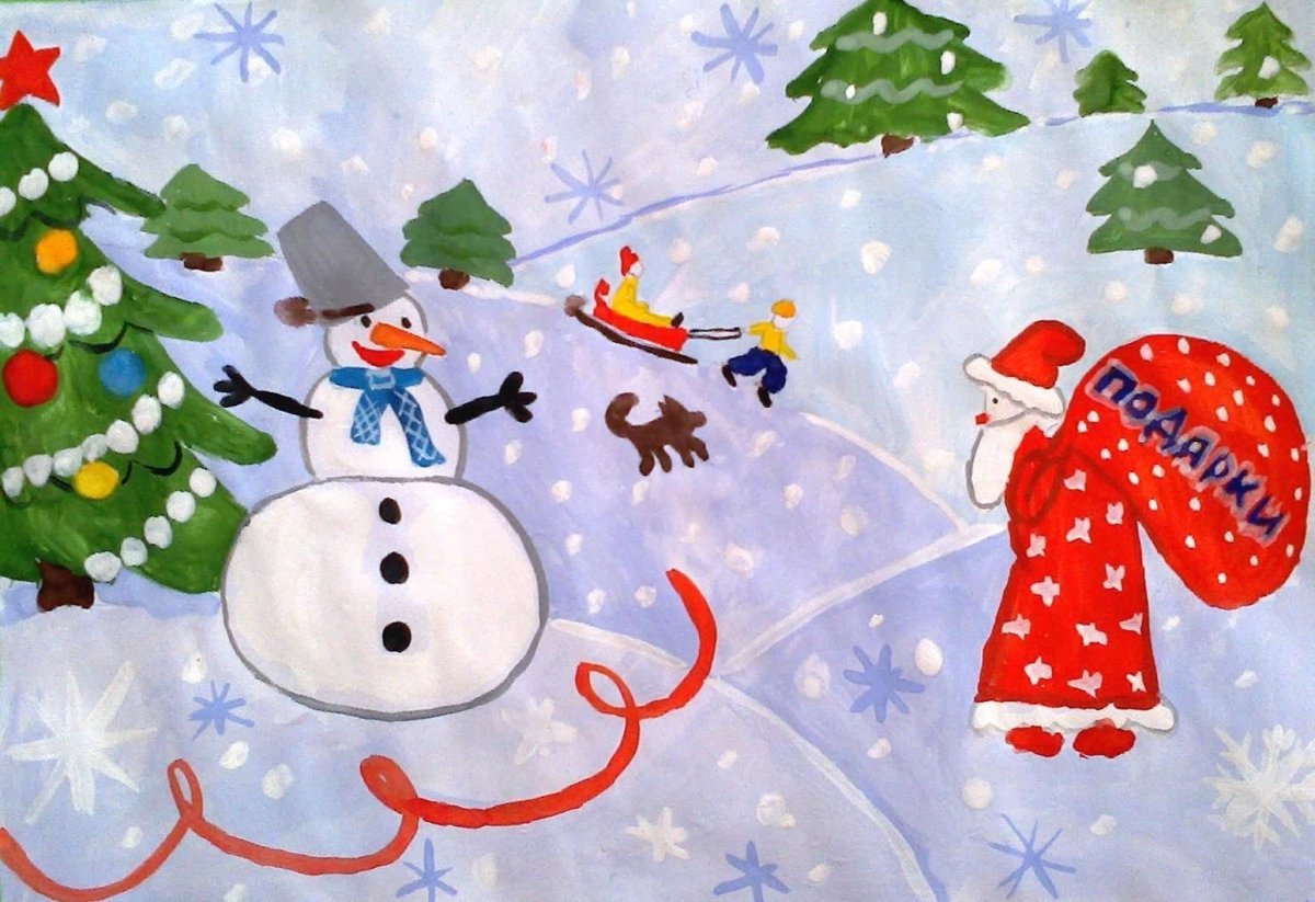 Новый год дети