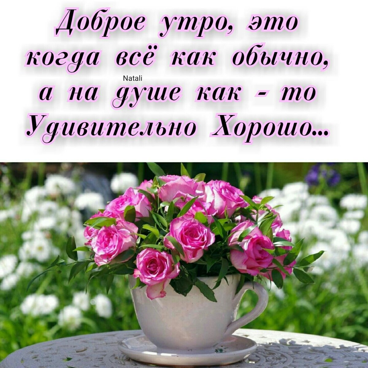 Пожелания доброго утра