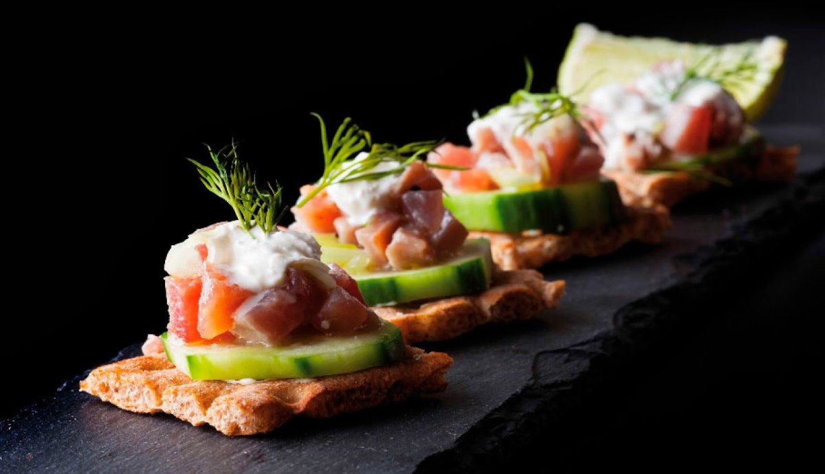 Закуски с прошутто