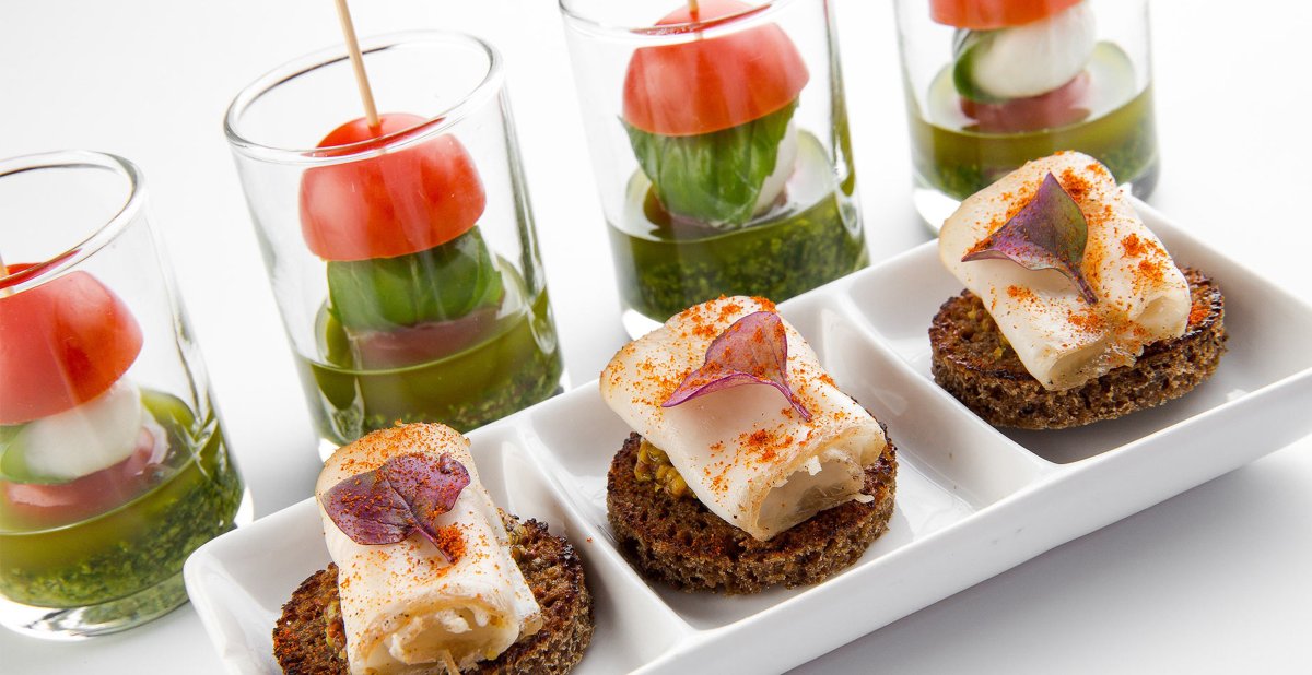 Канапе с рыбой