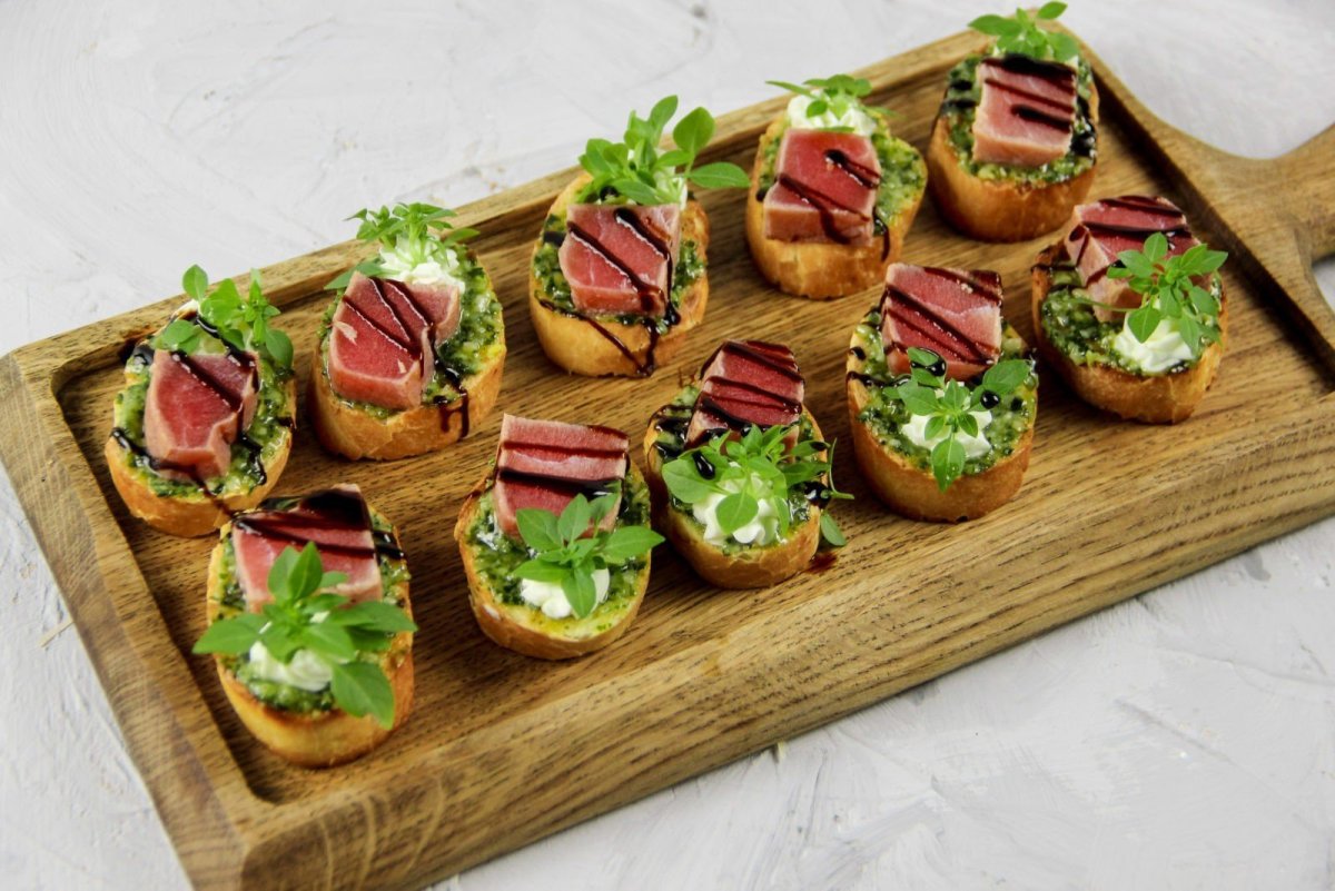 Итальянские брускетты ассорти