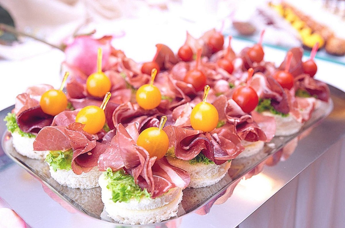 Фингер фуд с беконом