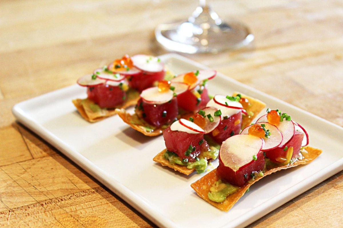 Ветчинные рулетики