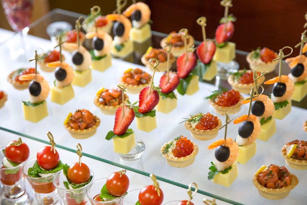 Канапе для фуршета