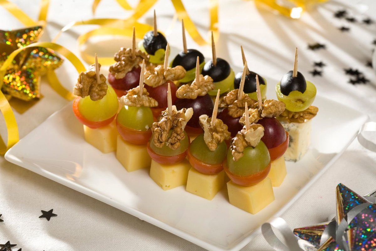 Канапе для детей на день рождения