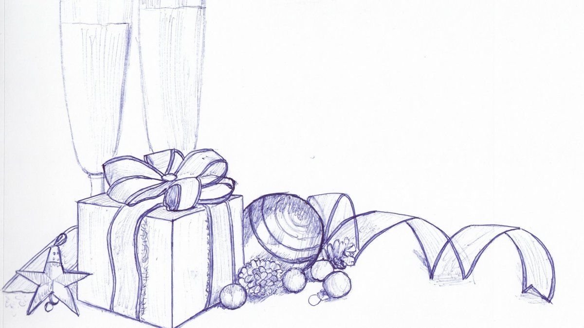 Зимние раскраски для детей