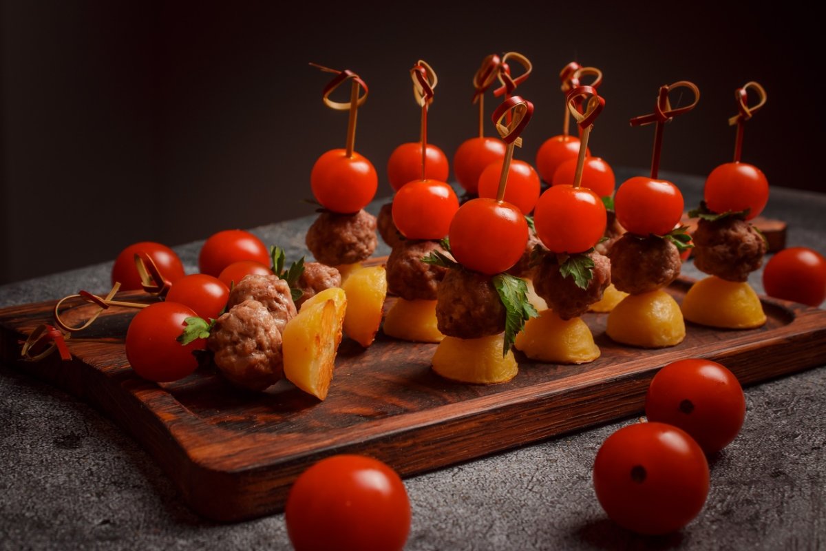 Канапе макро