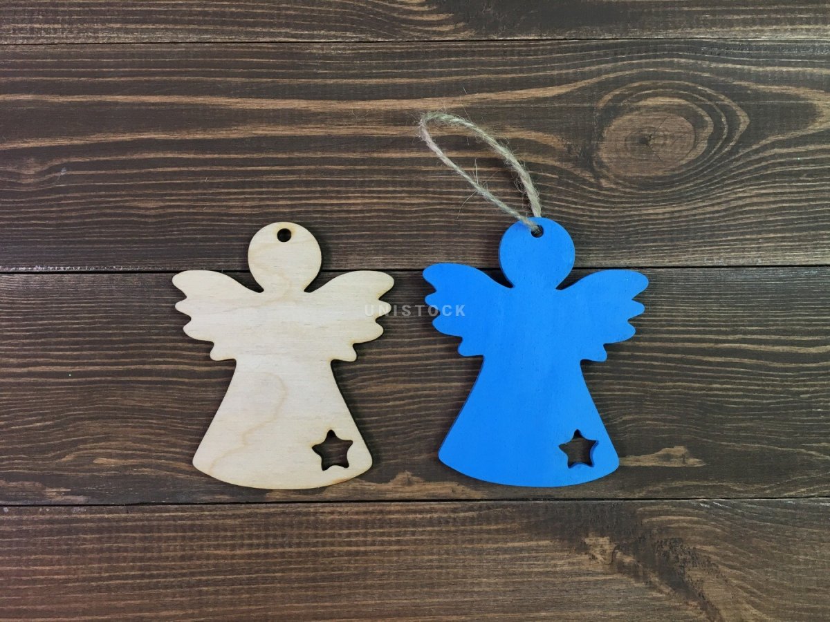 Деревянные игрушки на елку