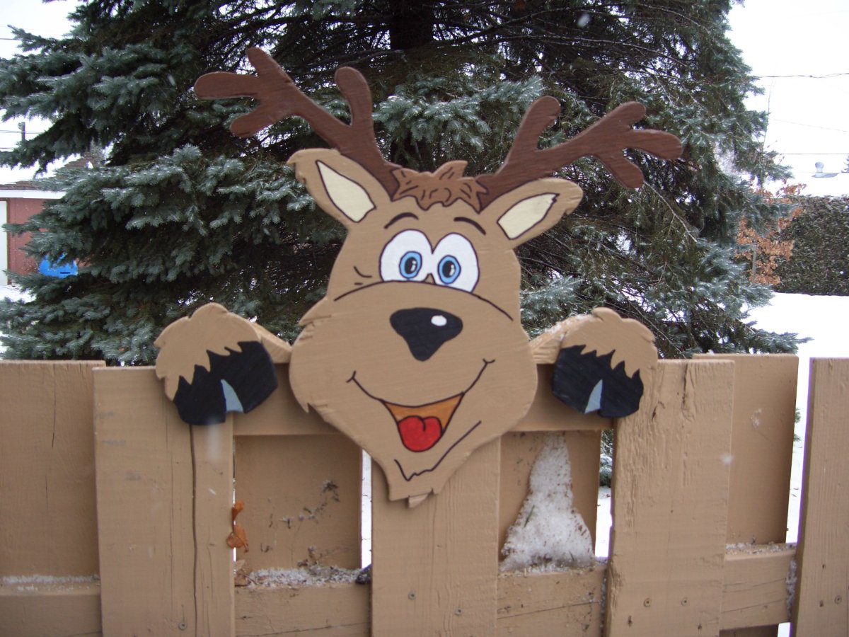 Украшения для сада из фанеры